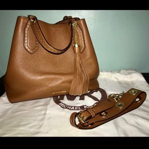 Michael Kors Brooklyn Large Leather shoulder bag